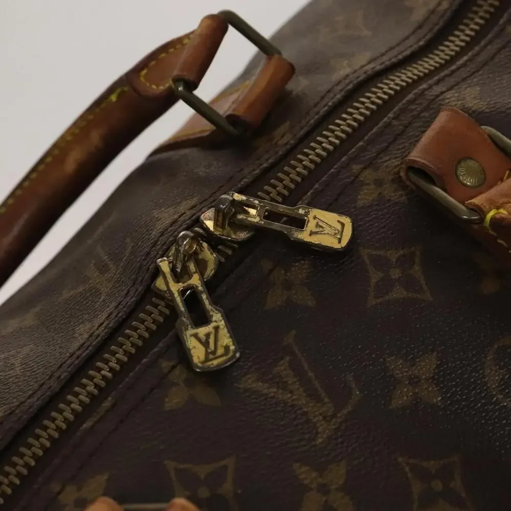 LOUIS VUITTON Monogram Keepall Bandouliere 60 Boston Bag M41412